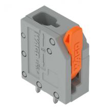  BORNE CI LEVIER 1 POLE GRIS 