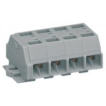  BARRETTE A BORNES 4C 4 POLES / 