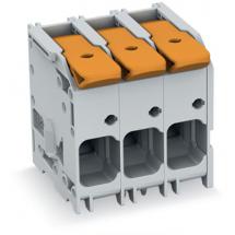  BORNE CI LEVIER 2 POLES NOIR 