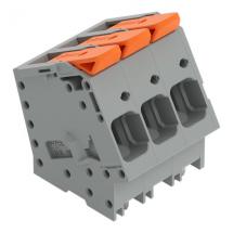  BORNE CI LEVIER 3 POLES GRIS 