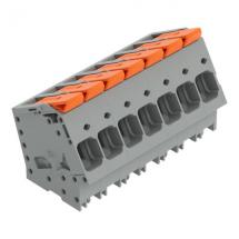  BORNE CI LEVIER 7 POLES GRIS 