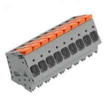  BORNE CI LEVIER 9 POLES GRIS 