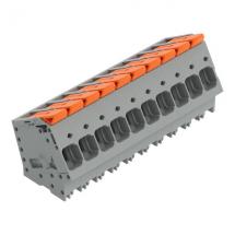  BORNE CI LEVIER 10 POLES GRIS 