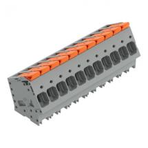  BORNE CI LEVIER 11 POLES GRIS 