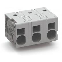  BORNE POUR CI  6MM, GRIS 