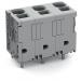  BORNE POUR CI  6MM, GRIS 