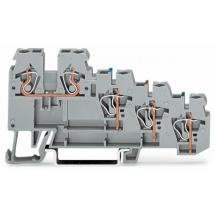  BORNE POUR CAPTEUR 4C / GRIS 