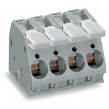  BARR BORNE 16MM2 PAS 10MM 4 P/ 
