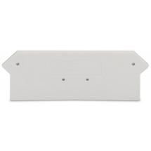  PLAQUE D'EXTREMITE / GRIS CLAI 