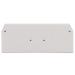  PLAQUE D'EXTREMITE / GRIS 