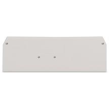  PLAQUE D'EXTREMITE / GRIS 