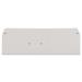 PLAQUE D'EXTREMITE / GRIS 