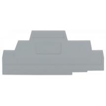  PLAQUE D'EXTREMITE / GRIS CLAI 