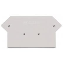 PLAQUE D'EXTREMITE / GRIS CLAI 