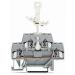  BORNE A 2 ETAGES / 2,5 MM / L 