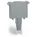  Module enfichable 2 ples, gri 