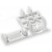  PLAQUE DECHARGE 3X0.5 INDIV.BL 