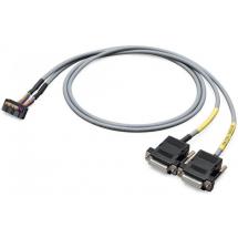  20POL/2X15POL SUB-D CABLE 2M 