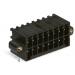  Connecteur mle THR, 2 ranges 