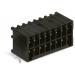  Connecteur mle THT, 2 ranges 
