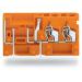  BORNE MODULAIRE A FUSIBLE, 2C, 