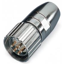  CONNECTEUR MALE M23 DROIT, A S 