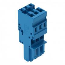  X-COM-1L-FEDERL. 3-POLIG BLAU 