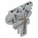  CONNECTEUR FEMELLE 2C / 2,5 MM 