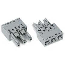  CONNECT FEMELLE 2C 3 P GRIS S/ 
