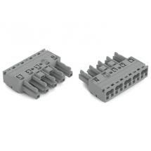  DOUILLE 5 POLES, GRIS 