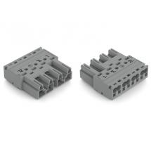  CONNECTEUR 4 POLES, GRIS 