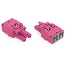  DOUILLE 2 POLES, ROSE 