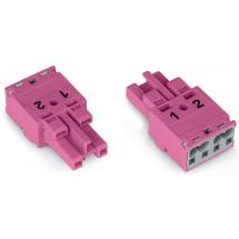  DOUILLE 2 POLES, ROSE 