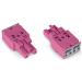  DOUILLE 2 POLES, ROSE 