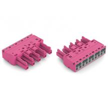  DOUILLE 5 POLES, ROSE 