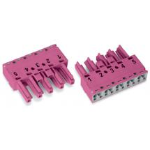  DOUILLE 5 POLES, ROSE 