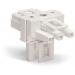  DISTRIBUTEUR EN T BLANC CONNEC 