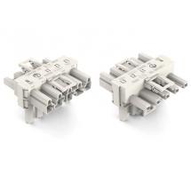  DISTRIBUTEUR EN T BLANC CONNEC 