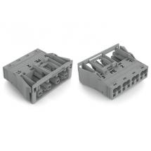  CONNECT FEM 4P/GRIS/IMPR. 3 PE 