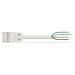  CORDON MALE/- 4G 1,5 HO5VVF BL 