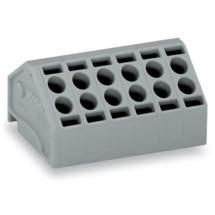  BARR BORNE CI 2C 5MM 8P GRIS 