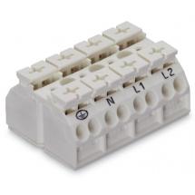  BORNE 4C 4-P/IMPR.PE-N-L1-L2/B 