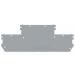  X-COM-PLAQUE EXTREMITE GRIS 