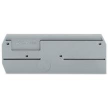  PLAQUE D'EXTREMITE / GRIS 