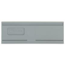  PLAQUE D'EXTREMITE / GRIS 