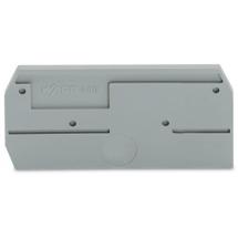  PLAQUE D'EXTREMITE / GRIS 