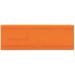  PLAQUE D'EXTREMITE / ORANGE 