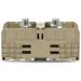  BORNE A TIGE 300 MM, BEIGE 