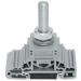  BORNE 1 BOUTON M10 GRIS 