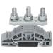  BORNE 3 BOUTONS M6 GRIS 